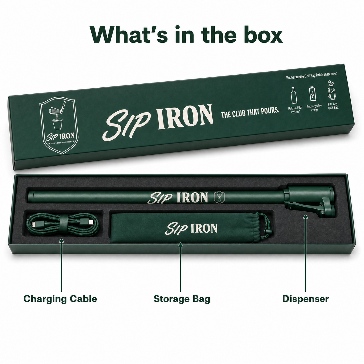 Sip Iron - Drink Dispencer